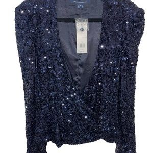 Luxury sequins  blouse